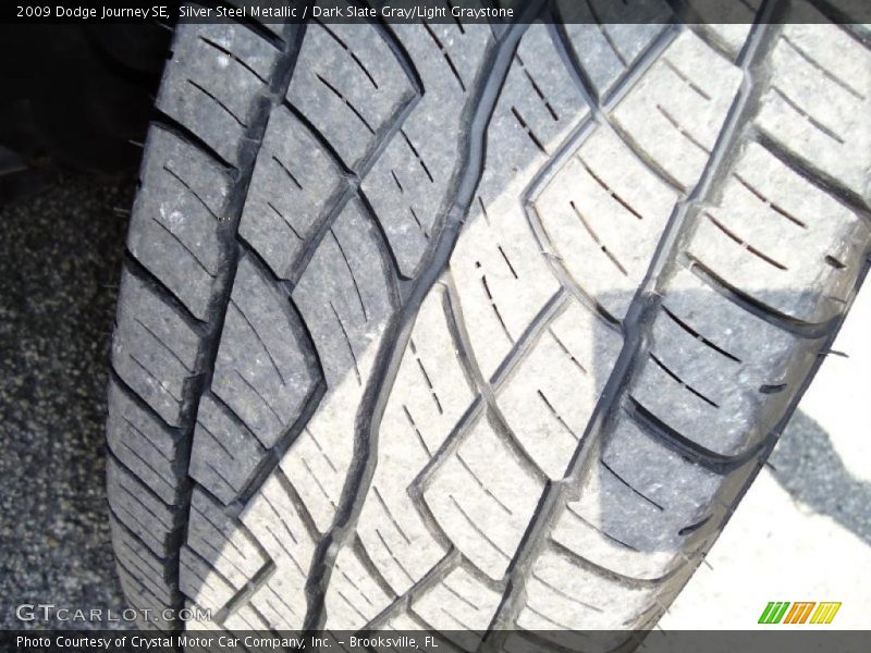 Silver Steel Metallic / Dark Slate Gray/Light Graystone 2009 Dodge Journey SE