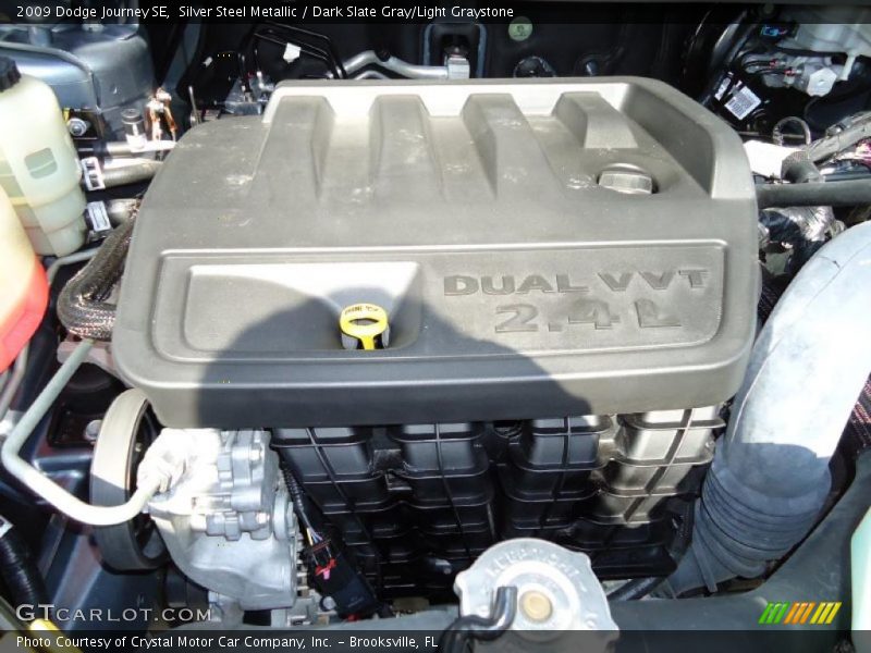 Silver Steel Metallic / Dark Slate Gray/Light Graystone 2009 Dodge Journey SE