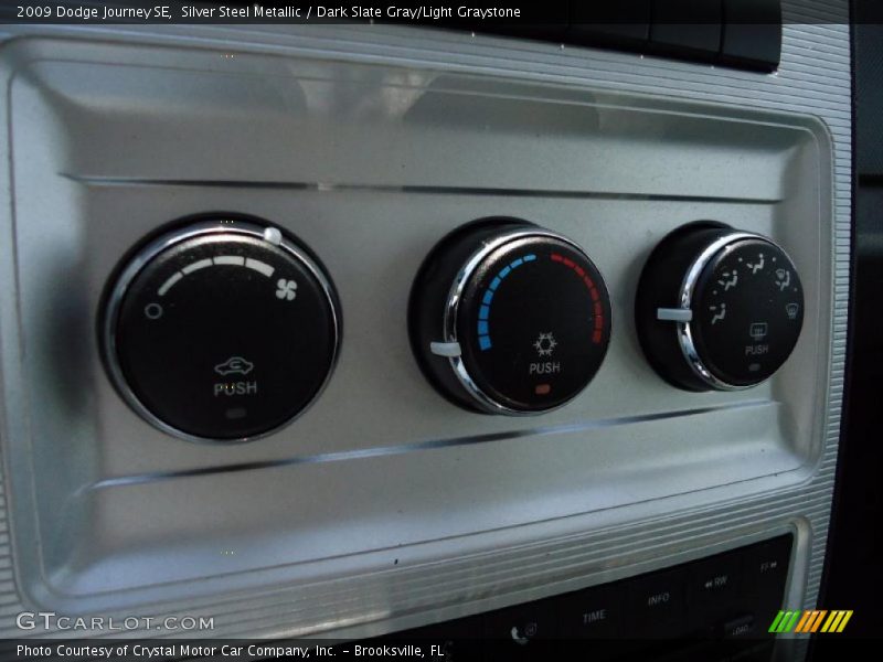Silver Steel Metallic / Dark Slate Gray/Light Graystone 2009 Dodge Journey SE