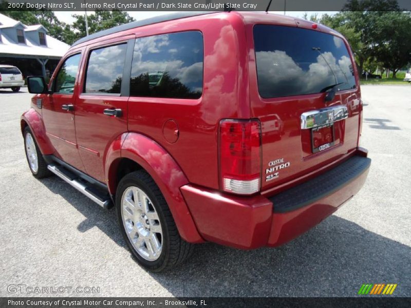 Inferno Red Crystal Pearl / Dark Slate Gray/Light Slate Gray 2007 Dodge Nitro SLT