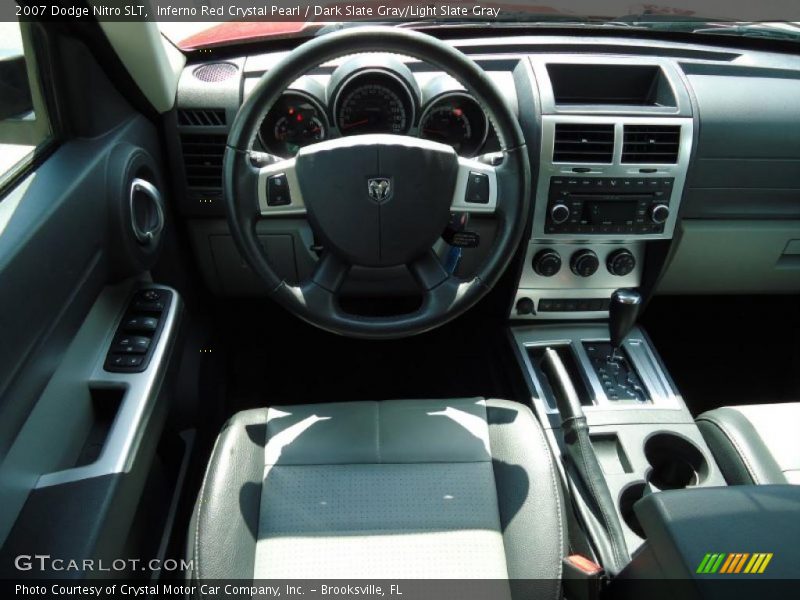 Inferno Red Crystal Pearl / Dark Slate Gray/Light Slate Gray 2007 Dodge Nitro SLT