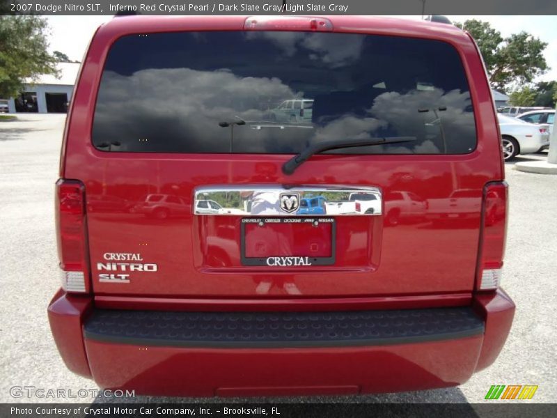 Inferno Red Crystal Pearl / Dark Slate Gray/Light Slate Gray 2007 Dodge Nitro SLT