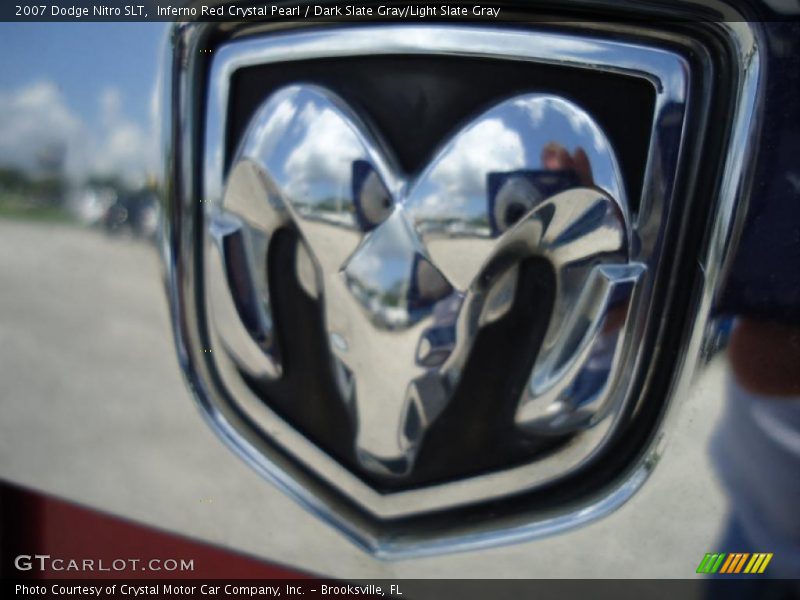 Inferno Red Crystal Pearl / Dark Slate Gray/Light Slate Gray 2007 Dodge Nitro SLT