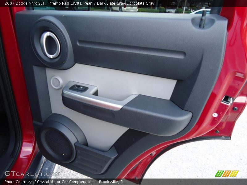 Inferno Red Crystal Pearl / Dark Slate Gray/Light Slate Gray 2007 Dodge Nitro SLT