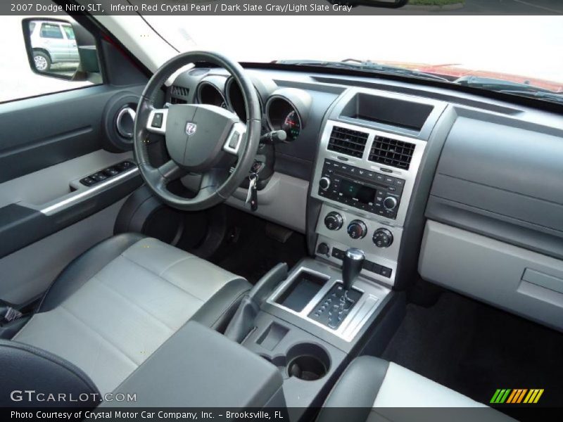Inferno Red Crystal Pearl / Dark Slate Gray/Light Slate Gray 2007 Dodge Nitro SLT