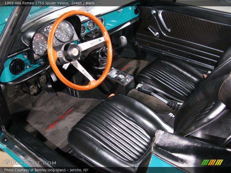  1969 1750 Spider Veloce  Black Interior
