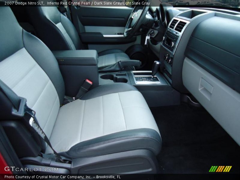 Inferno Red Crystal Pearl / Dark Slate Gray/Light Slate Gray 2007 Dodge Nitro SLT