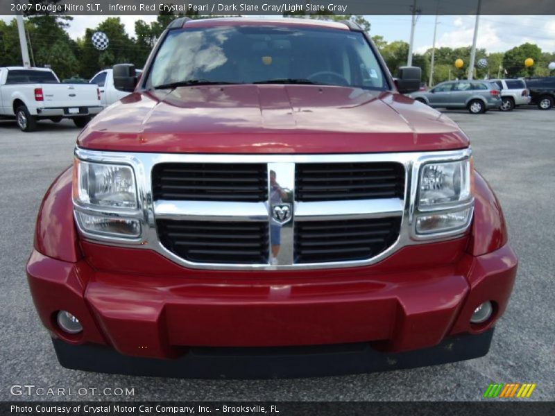 Inferno Red Crystal Pearl / Dark Slate Gray/Light Slate Gray 2007 Dodge Nitro SLT