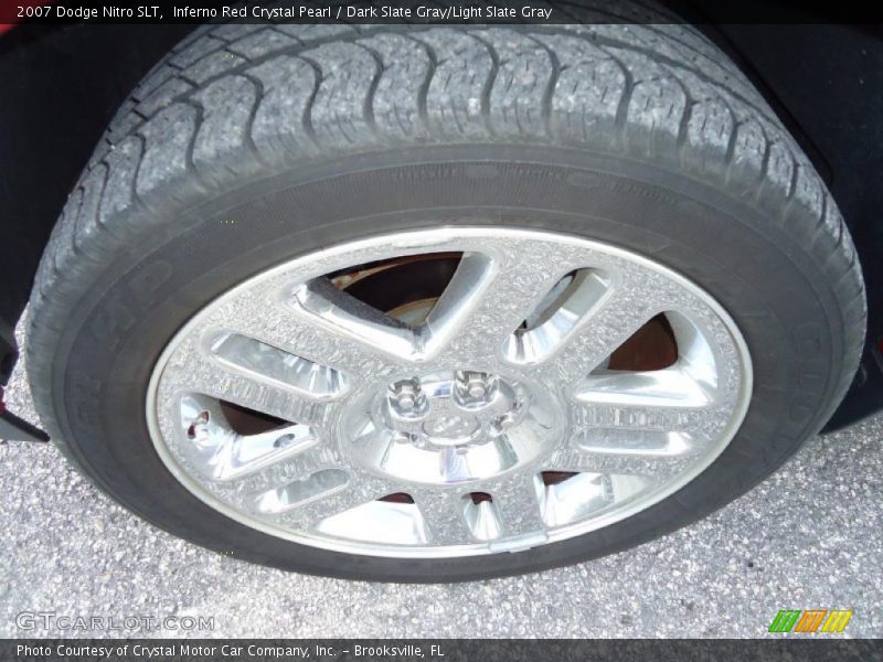 Inferno Red Crystal Pearl / Dark Slate Gray/Light Slate Gray 2007 Dodge Nitro SLT