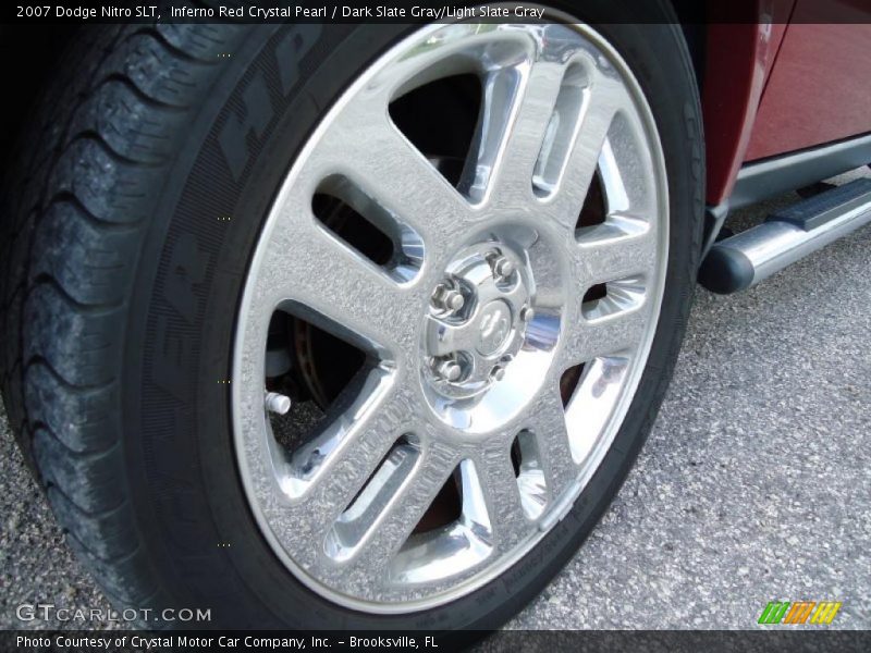 Inferno Red Crystal Pearl / Dark Slate Gray/Light Slate Gray 2007 Dodge Nitro SLT
