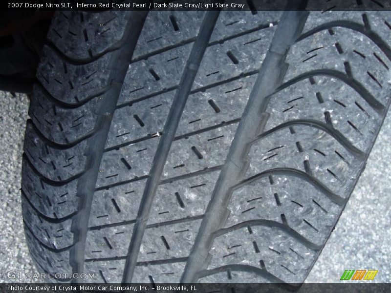 Inferno Red Crystal Pearl / Dark Slate Gray/Light Slate Gray 2007 Dodge Nitro SLT