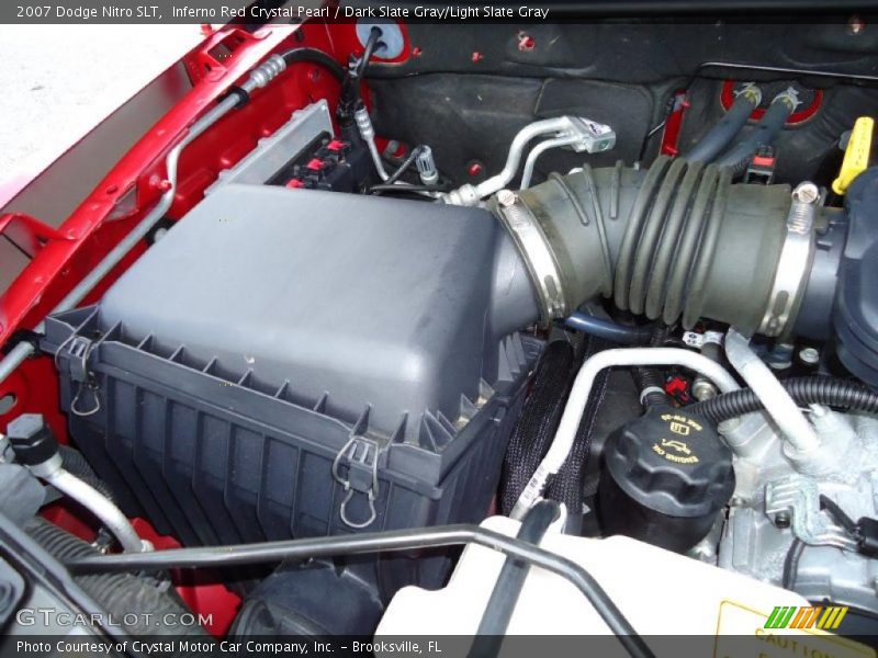 Inferno Red Crystal Pearl / Dark Slate Gray/Light Slate Gray 2007 Dodge Nitro SLT