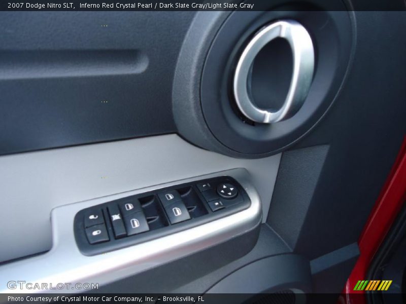 Inferno Red Crystal Pearl / Dark Slate Gray/Light Slate Gray 2007 Dodge Nitro SLT
