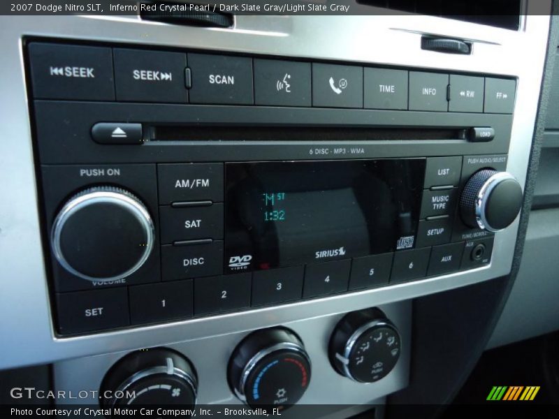 Inferno Red Crystal Pearl / Dark Slate Gray/Light Slate Gray 2007 Dodge Nitro SLT
