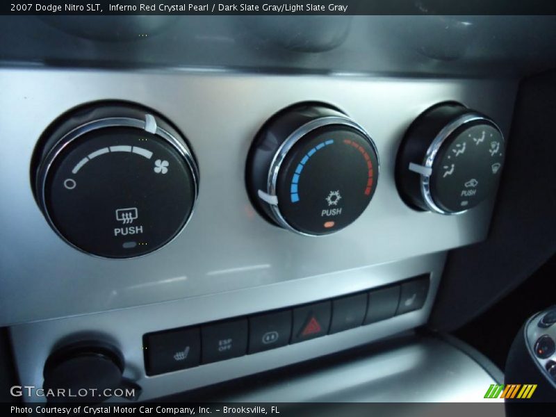 Inferno Red Crystal Pearl / Dark Slate Gray/Light Slate Gray 2007 Dodge Nitro SLT