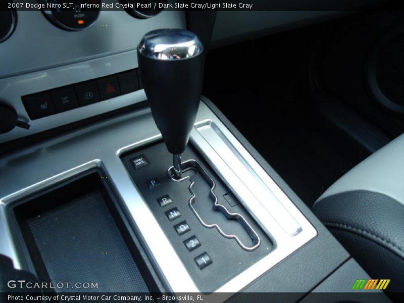 Inferno Red Crystal Pearl / Dark Slate Gray/Light Slate Gray 2007 Dodge Nitro SLT