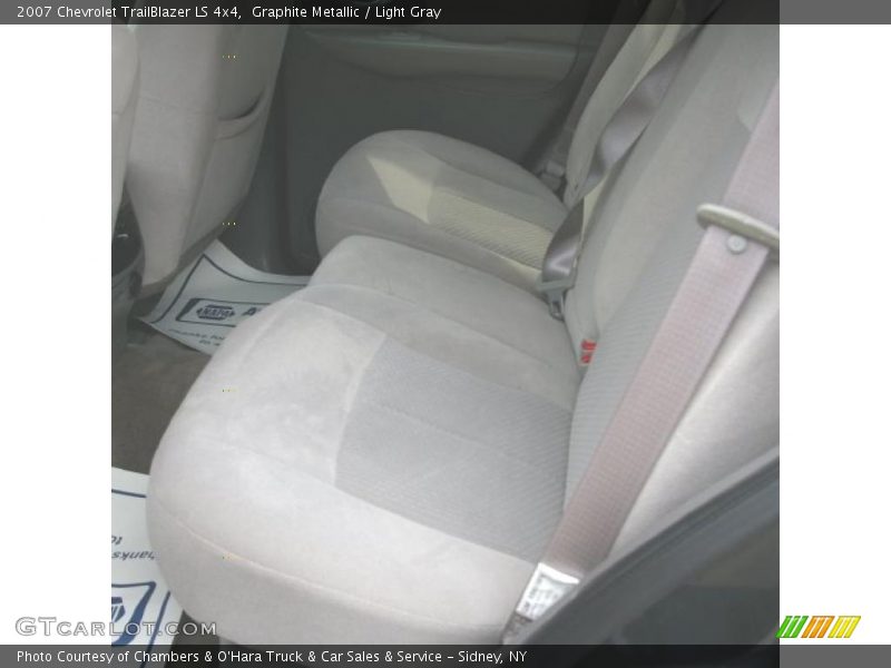 Graphite Metallic / Light Gray 2007 Chevrolet TrailBlazer LS 4x4