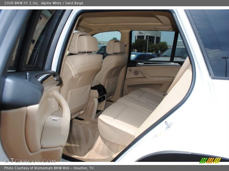 Alpine White / Sand Beige 2008 BMW X5 3.0si