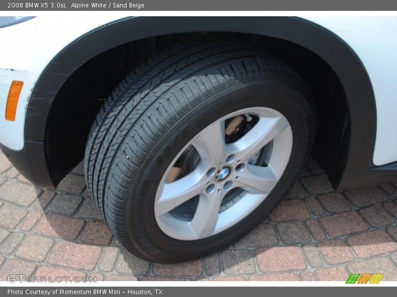 Alpine White / Sand Beige 2008 BMW X5 3.0si