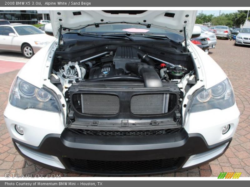 Alpine White / Sand Beige 2008 BMW X5 3.0si
