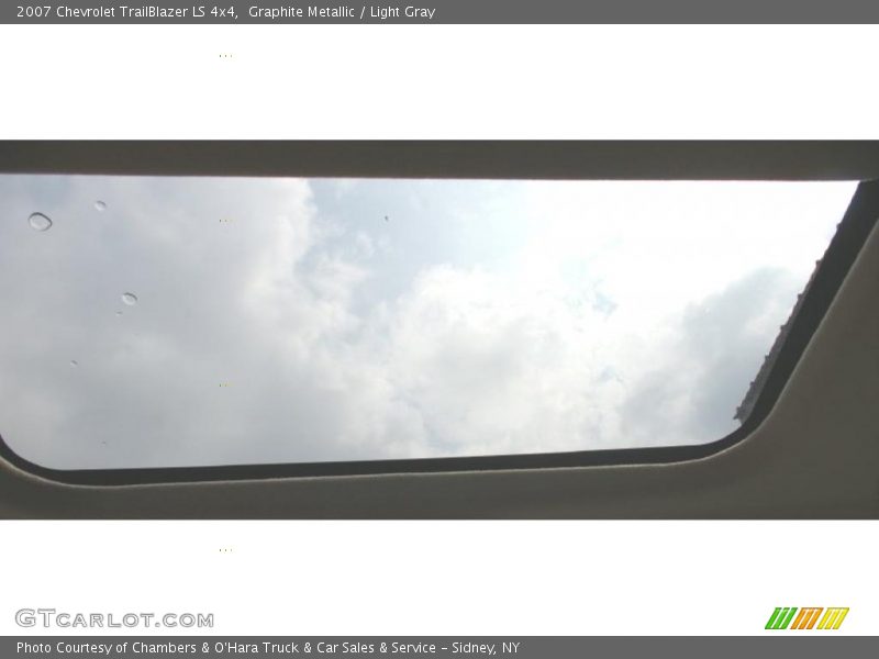 Graphite Metallic / Light Gray 2007 Chevrolet TrailBlazer LS 4x4