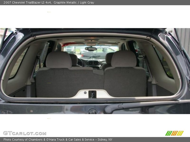 Graphite Metallic / Light Gray 2007 Chevrolet TrailBlazer LS 4x4
