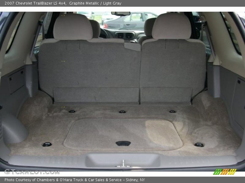 Graphite Metallic / Light Gray 2007 Chevrolet TrailBlazer LS 4x4