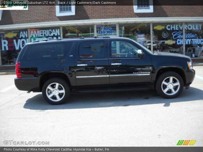 Black / Light Cashmere/Dark Cashmere 2009 Chevrolet Suburban LTZ 4x4