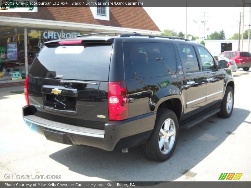 Black / Light Cashmere/Dark Cashmere 2009 Chevrolet Suburban LTZ 4x4