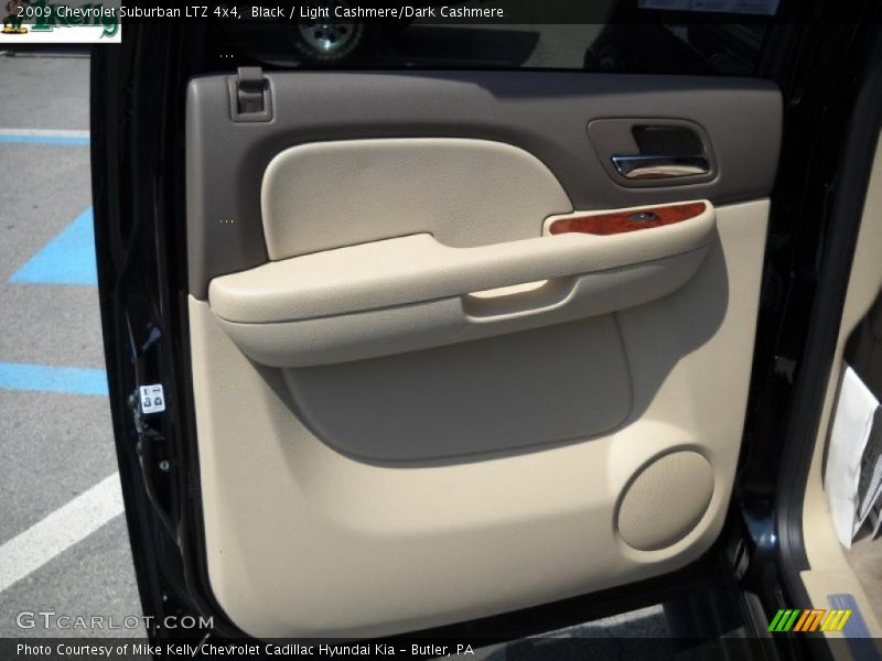 Black / Light Cashmere/Dark Cashmere 2009 Chevrolet Suburban LTZ 4x4