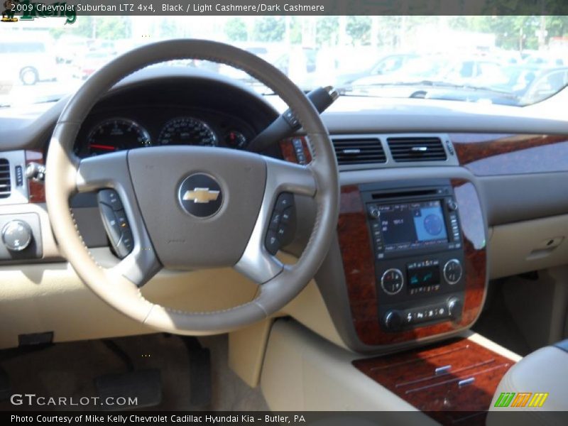 Black / Light Cashmere/Dark Cashmere 2009 Chevrolet Suburban LTZ 4x4