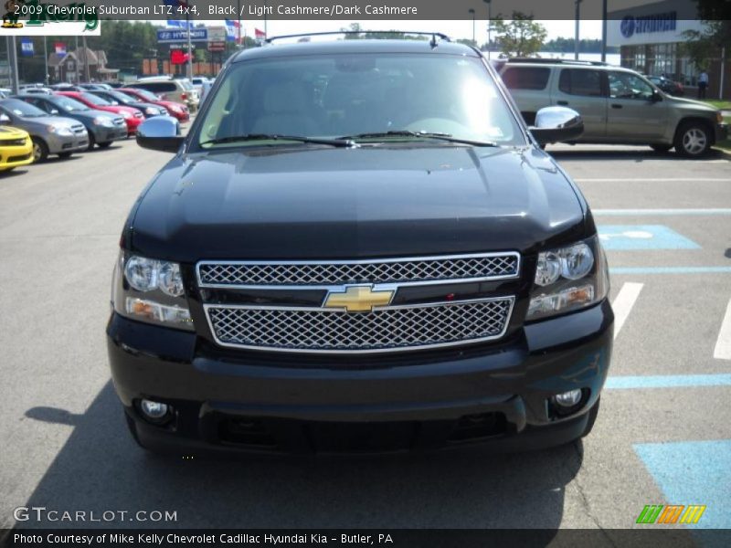 Black / Light Cashmere/Dark Cashmere 2009 Chevrolet Suburban LTZ 4x4