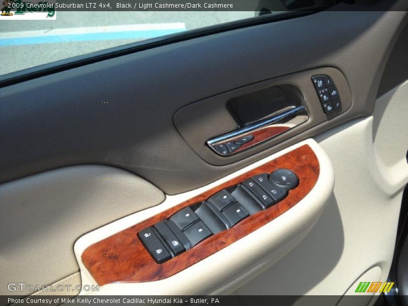 Black / Light Cashmere/Dark Cashmere 2009 Chevrolet Suburban LTZ 4x4