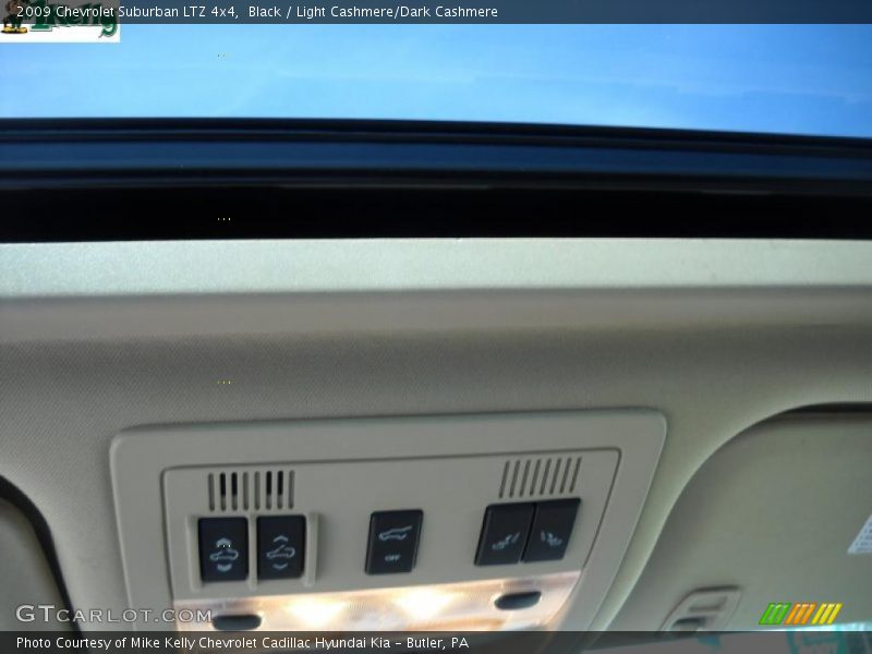 Black / Light Cashmere/Dark Cashmere 2009 Chevrolet Suburban LTZ 4x4