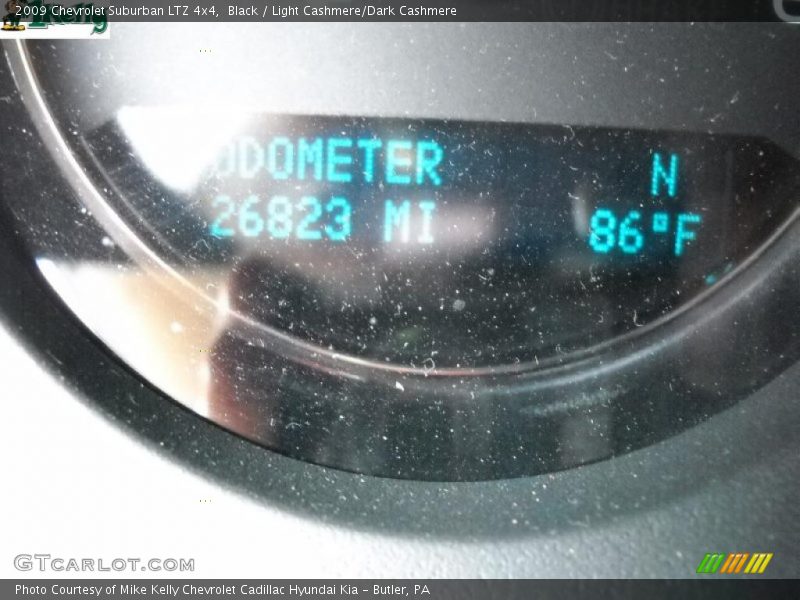 Black / Light Cashmere/Dark Cashmere 2009 Chevrolet Suburban LTZ 4x4