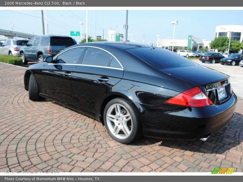 Black / Black 2006 Mercedes-Benz CLS 500