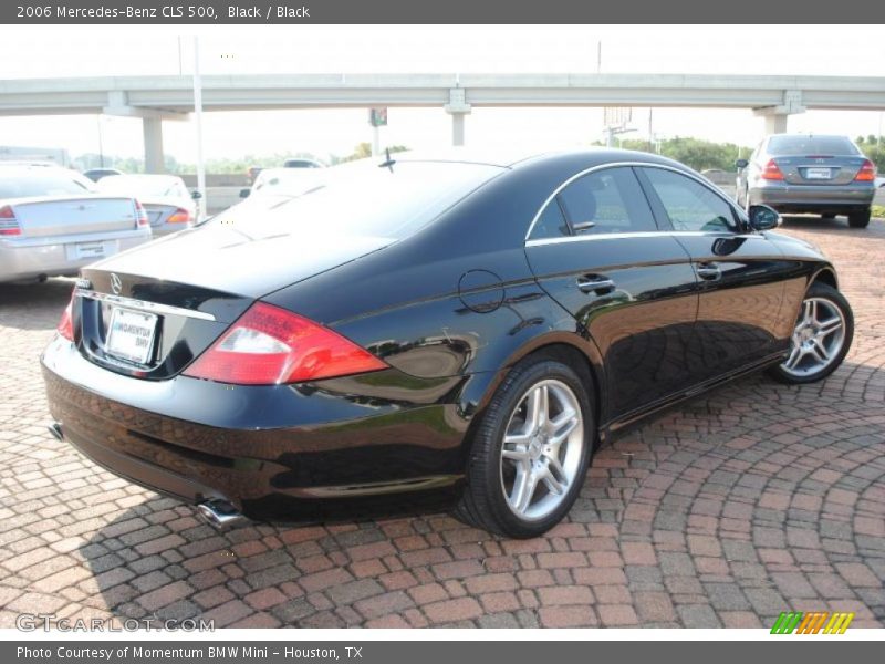 Black / Black 2006 Mercedes-Benz CLS 500