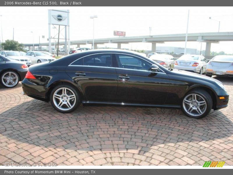 Black / Black 2006 Mercedes-Benz CLS 500