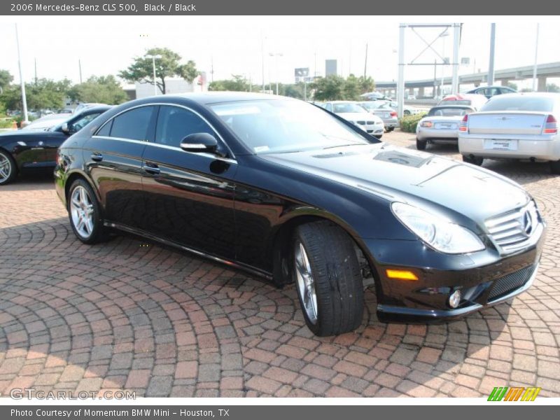 Black / Black 2006 Mercedes-Benz CLS 500