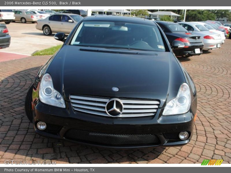 Black / Black 2006 Mercedes-Benz CLS 500