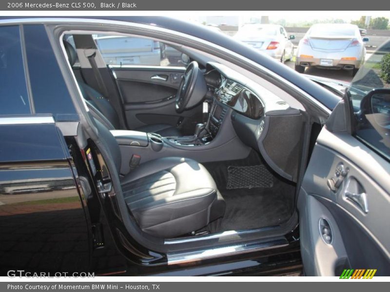Black / Black 2006 Mercedes-Benz CLS 500