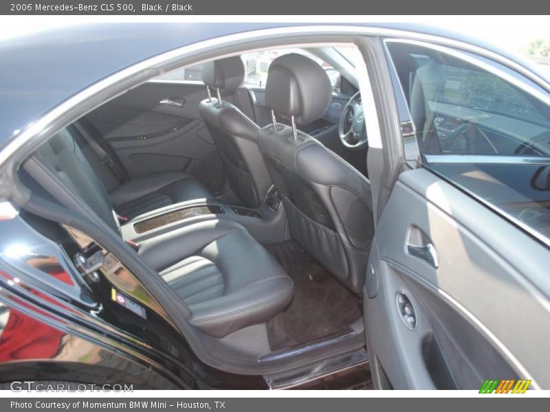 Black / Black 2006 Mercedes-Benz CLS 500