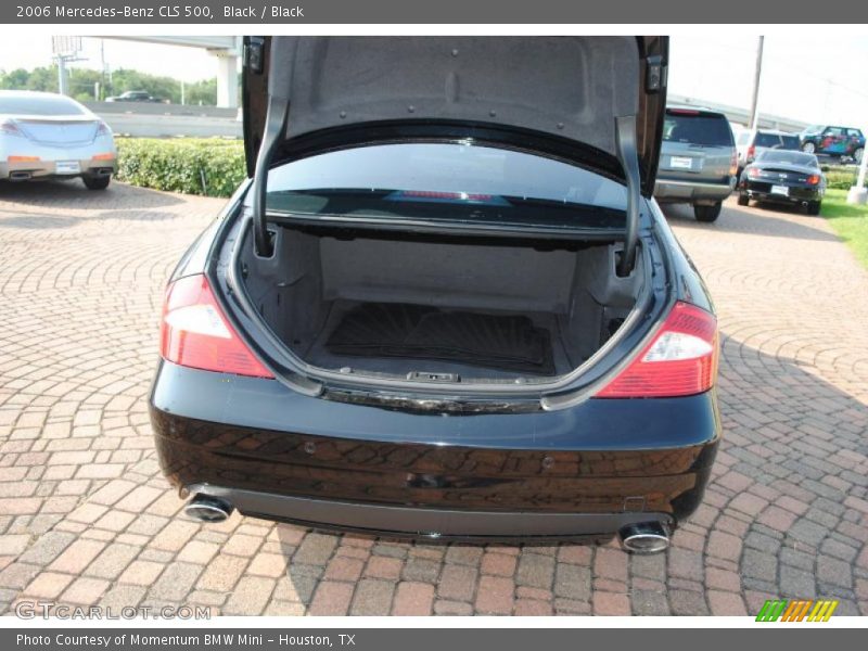 Black / Black 2006 Mercedes-Benz CLS 500