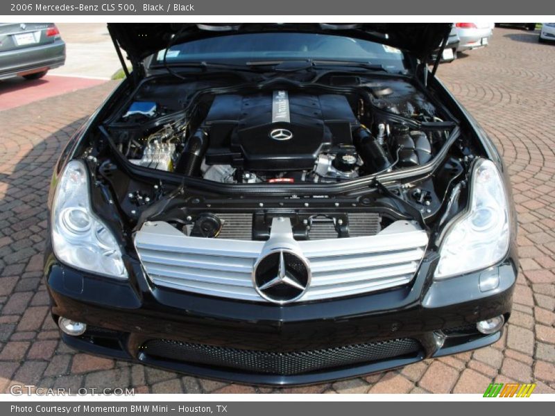 Black / Black 2006 Mercedes-Benz CLS 500