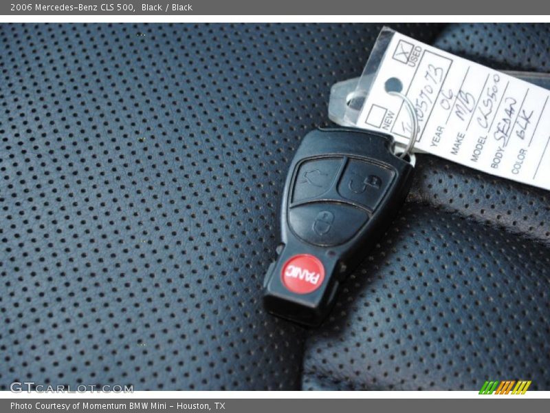 Black / Black 2006 Mercedes-Benz CLS 500