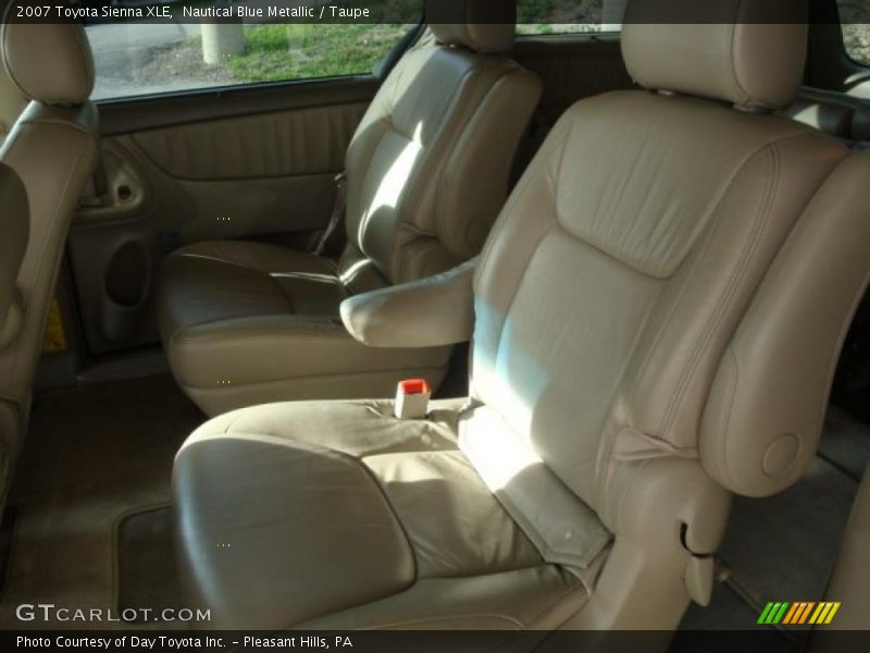 Nautical Blue Metallic / Taupe 2007 Toyota Sienna XLE