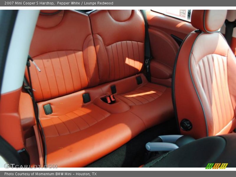 Pepper White / Lounge Redwood 2007 Mini Cooper S Hardtop