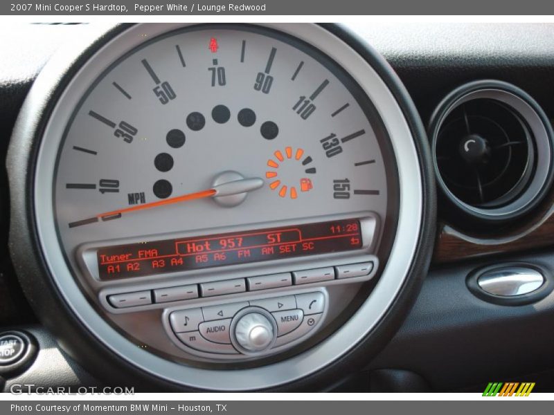 Pepper White / Lounge Redwood 2007 Mini Cooper S Hardtop