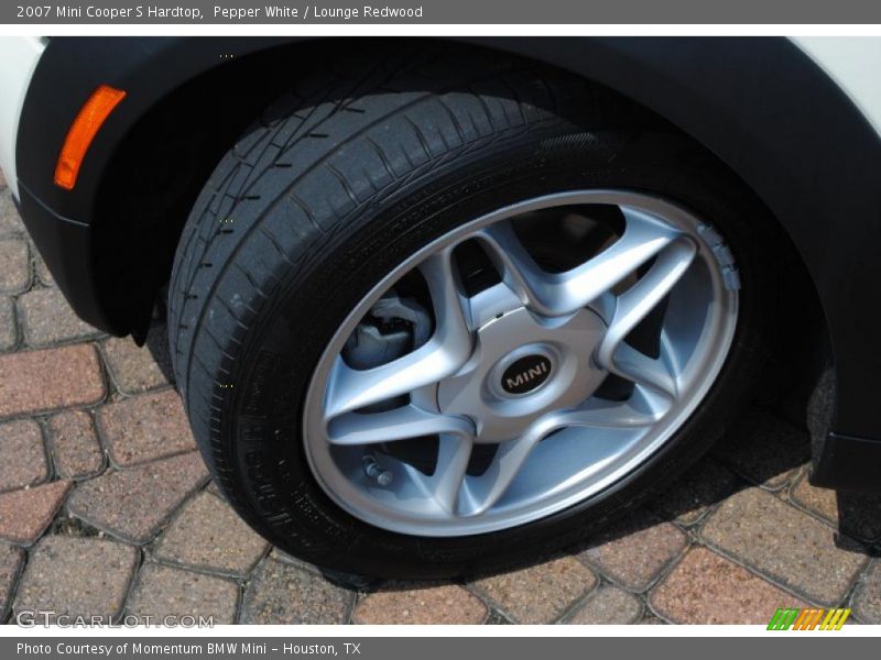 Pepper White / Lounge Redwood 2007 Mini Cooper S Hardtop