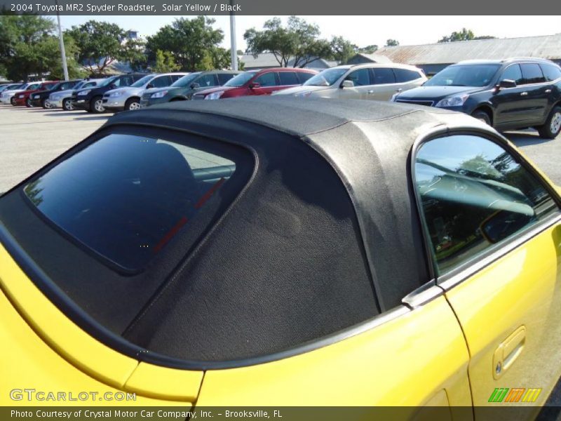 Solar Yellow / Black 2004 Toyota MR2 Spyder Roadster